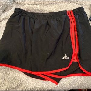 Nike black athletic shorts pink trim Size L m4”